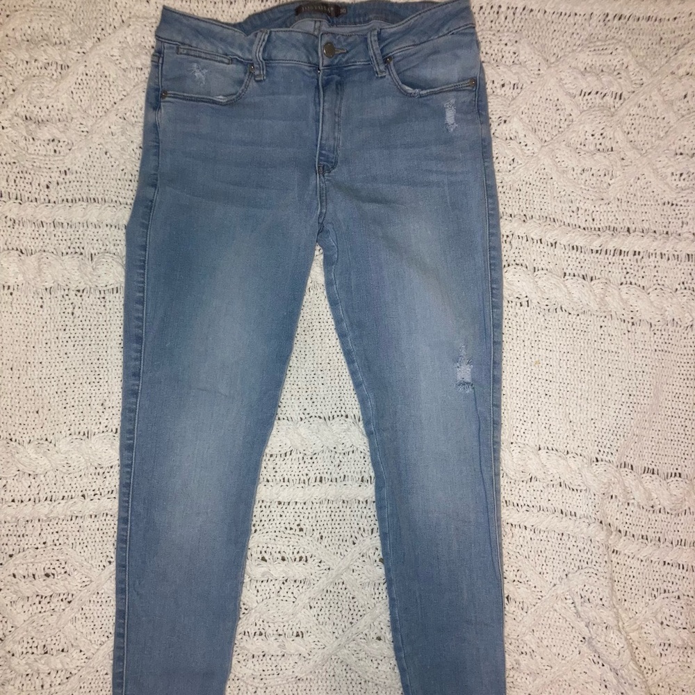 JustUSA Lightly Distressed Skinny Jean